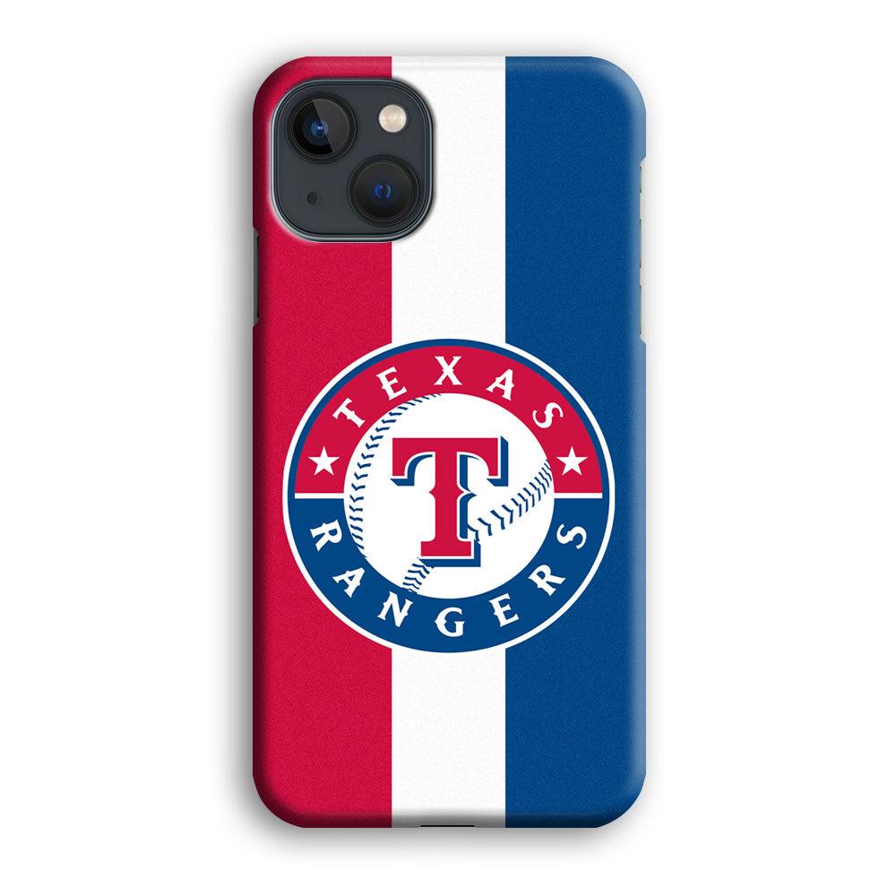 Baseball Texas Rangers MLB 002 iPhone 13 Mini Case-Plastic / Full Wrap (3D Case)-Xtracase