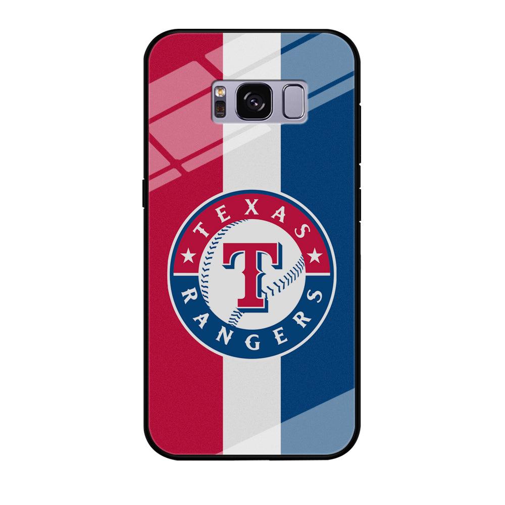 Baseball Texas Rangers MLB 002 Samsung Galaxy S8 Case-Tempered Glass Case-Xtracase