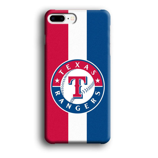Baseball Texas Rangers MLB 002 iPhone 7 Plus Case-Plastic / Full Wrap (3D Case)-Xtracase