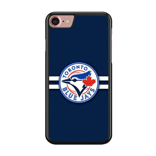 Baseball Toronto Blue Jays MLB 001 iPhone SE 2020 Case-Rubber / Black (2D Case)-Xtracase