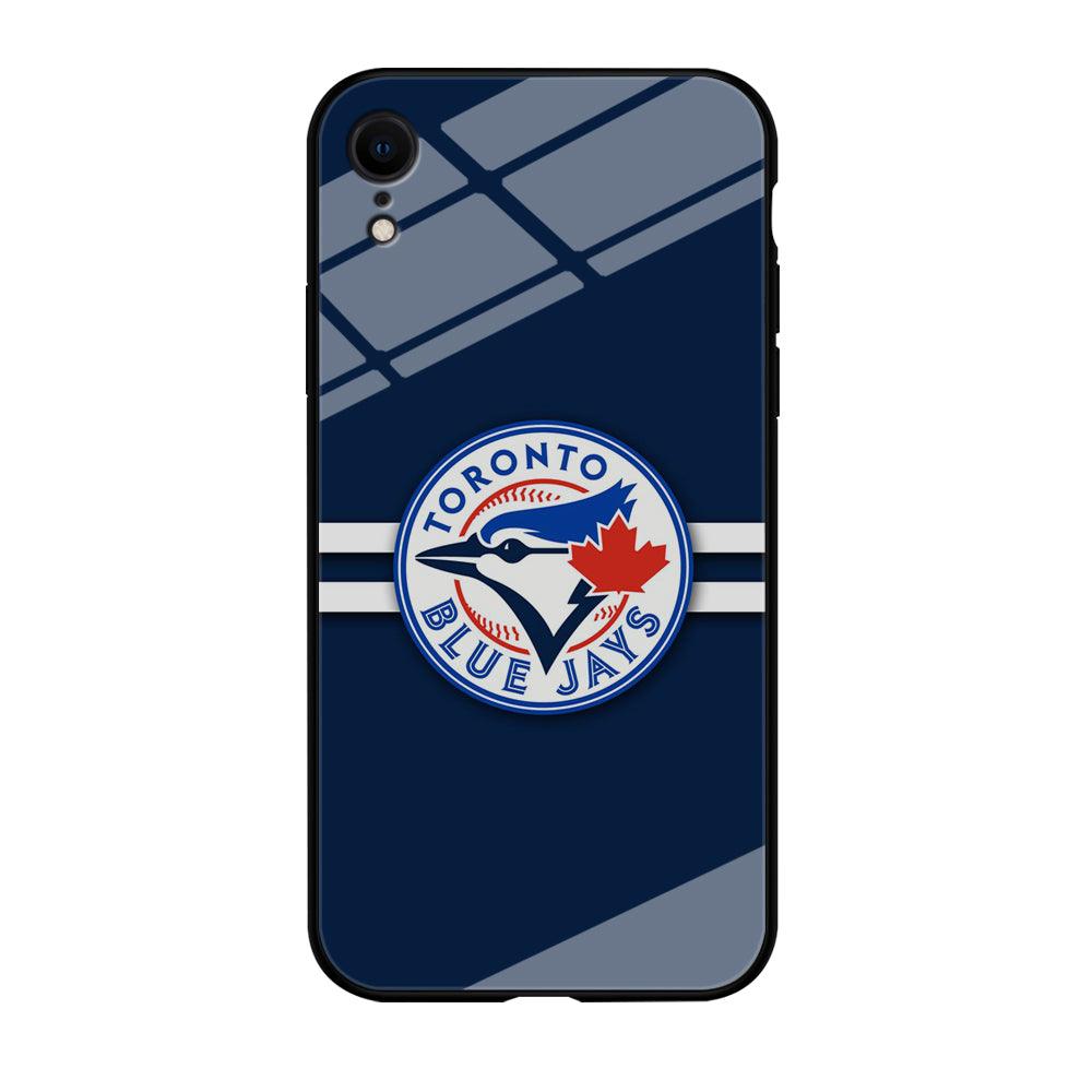 Baseball Toronto Blue Jays MLB 001 iPhone XR Case-Tempered Glass Case-Xtracase