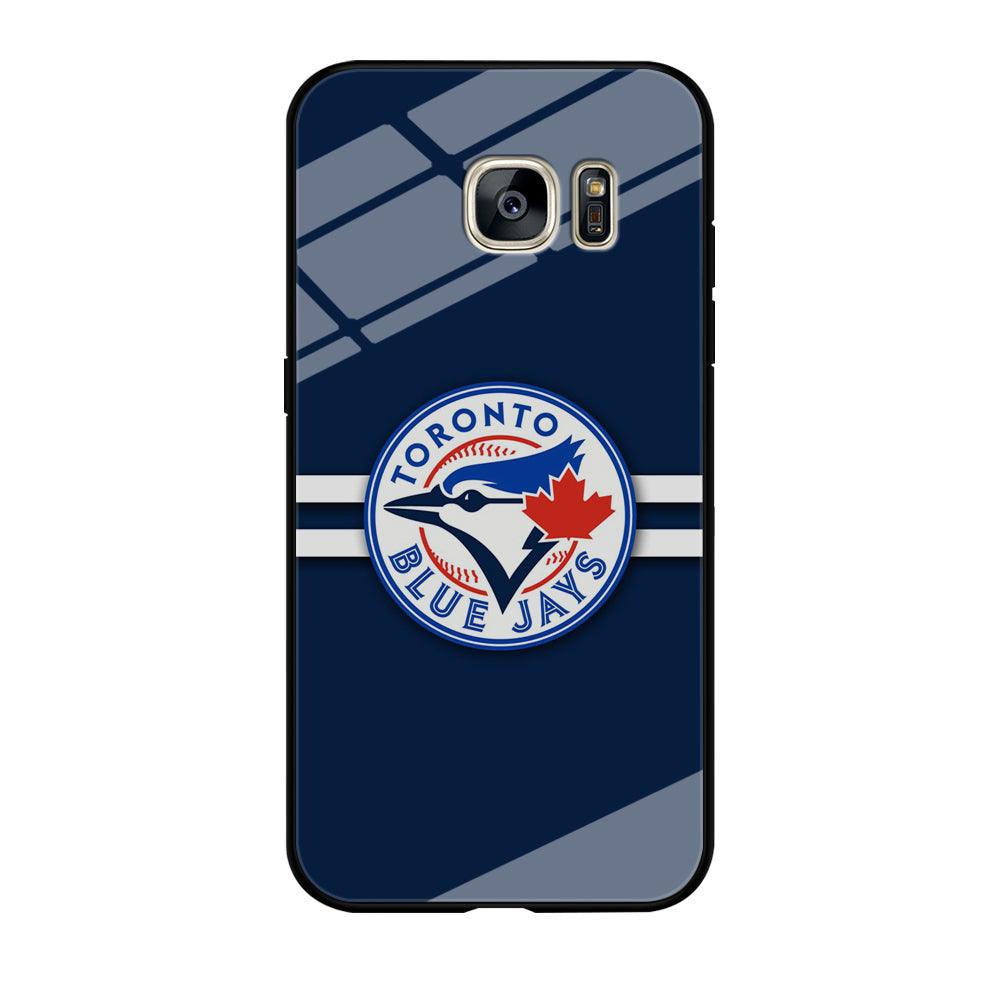 Baseball Toronto Blue Jays MLB 001 Samsung Galaxy S7 Edge Case-Tempered Glass Case-Xtracase