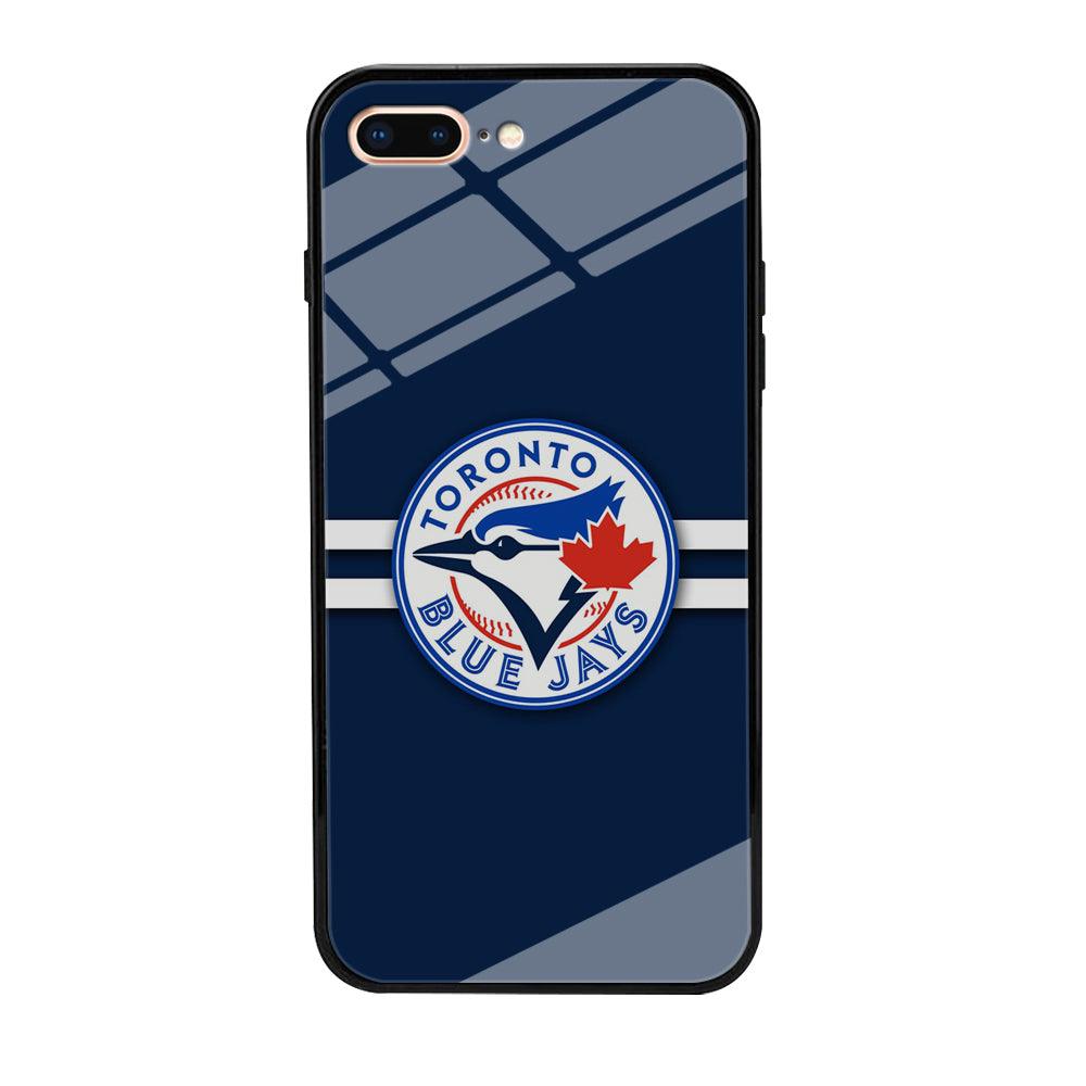 Baseball Toronto Blue Jays MLB 001 iPhone 8 Plus Case-Tempered Glass Case-Xtracase