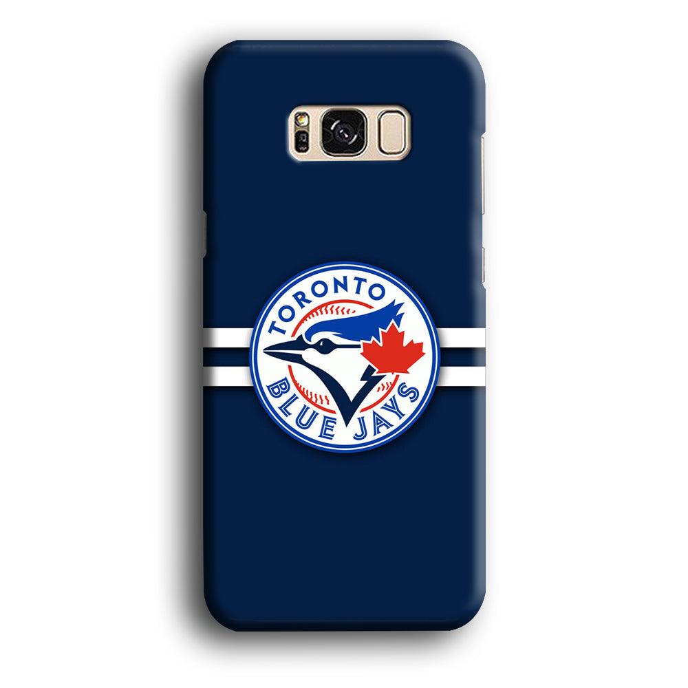 Baseball Toronto Blue Jays MLB 001 Samsung Galaxy S8 Case-Plastic / Full Wrap (3D Case)-Xtracase