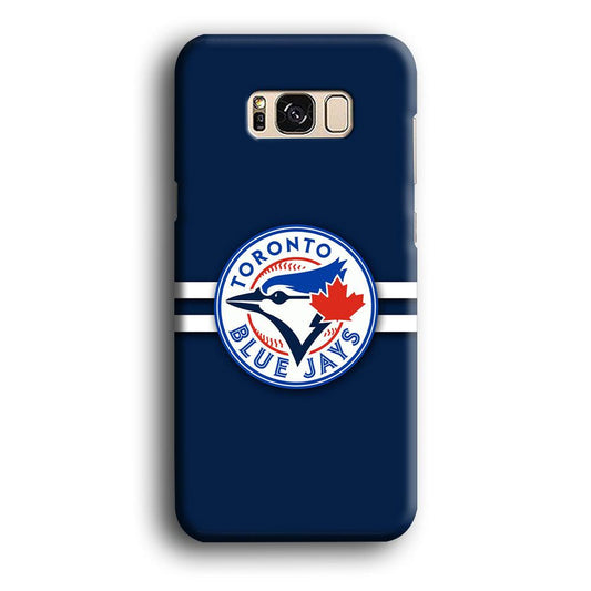 Baseball Toronto Blue Jays MLB 001 Samsung Galaxy S8 Case-Plastic / Full Wrap (3D Case)-Xtracase