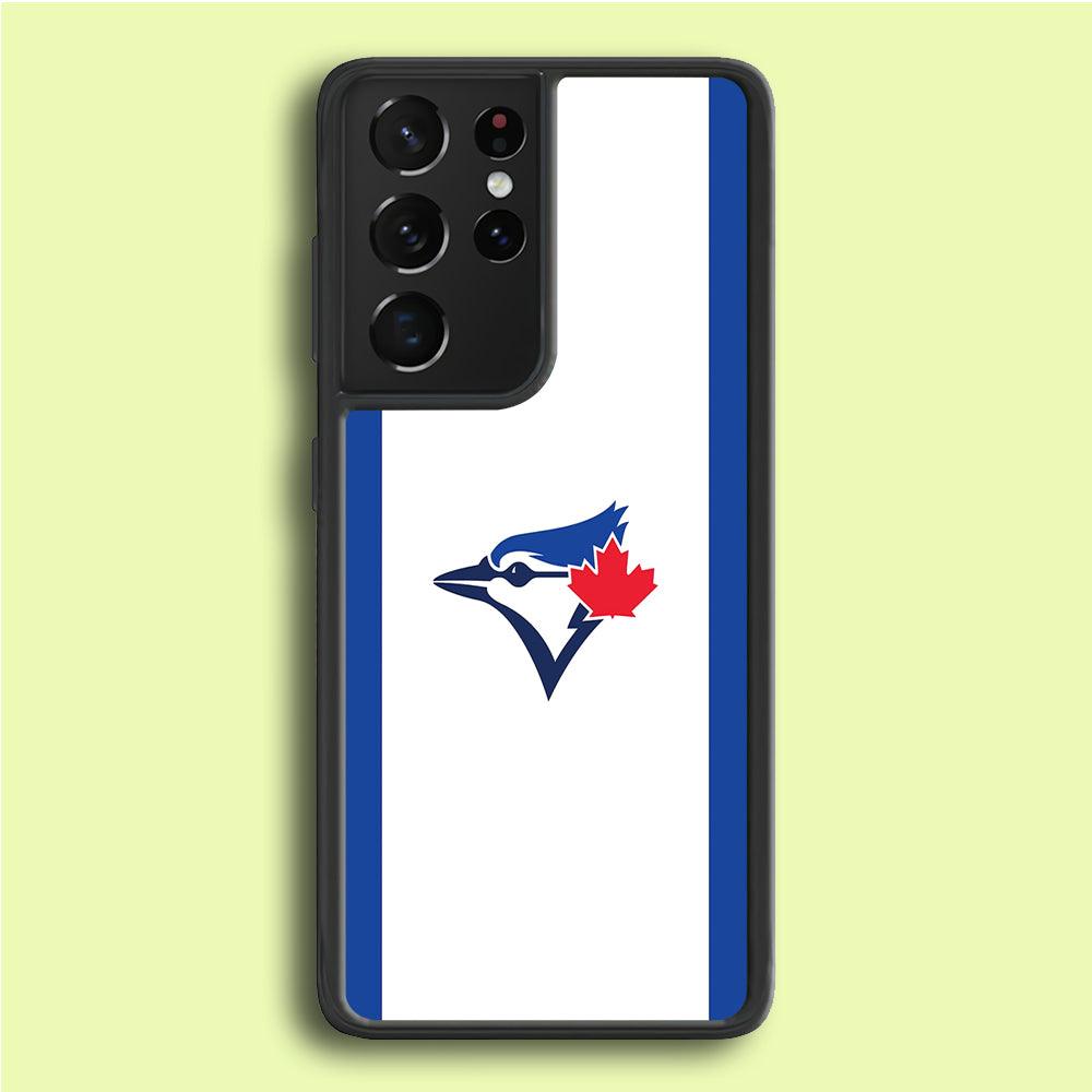 Baseball Toronto Blue Jays MLB 002 Samsung Galaxy S21 Ultra Case-Plastic / Full Wrap (3D Case)-Xtracase