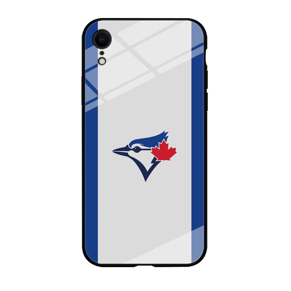 Baseball Toronto Blue Jays MLB 002 iPhone XR Case-Tempered Glass Case-Xtracase