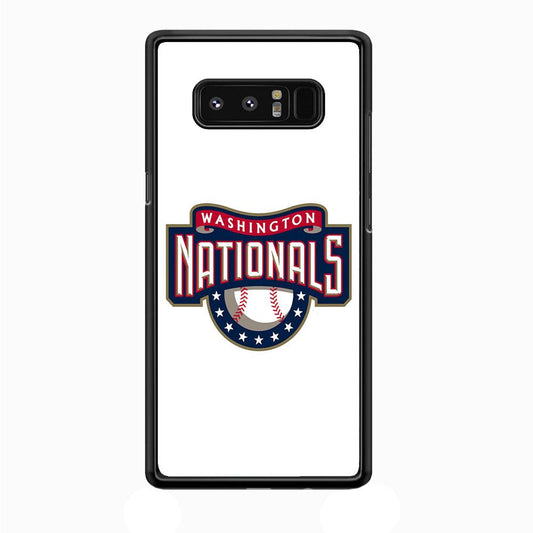 Baseball Washington Nationals MLB 001 Samsung Galaxy Note 8 Case-Plastic / Full Wrap (3D Case)-Xtracase