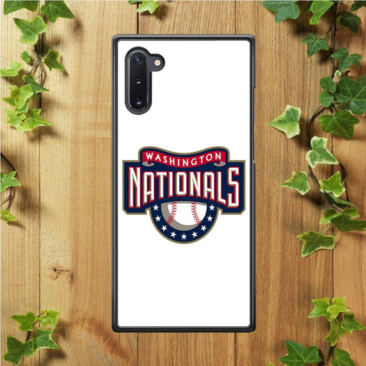 Baseball Washington Nationals MLB 001 Samsung Galaxy Note 10 Case-Plastic / Full Wrap (3D Case)-Xtracase