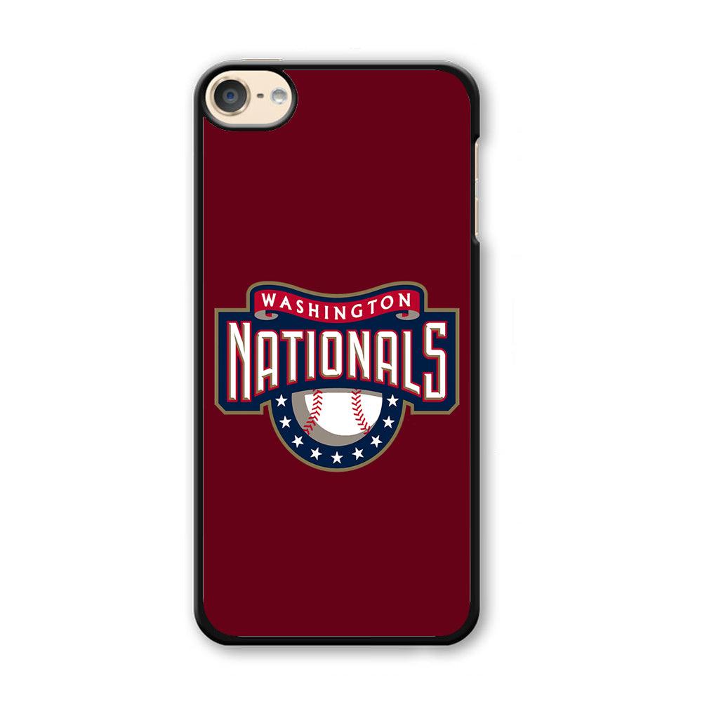 Baseball Washington Nationals MLB 002 iPod Touch 6 Case-Plastic / Full Wrap (3D Case)-Xtracase