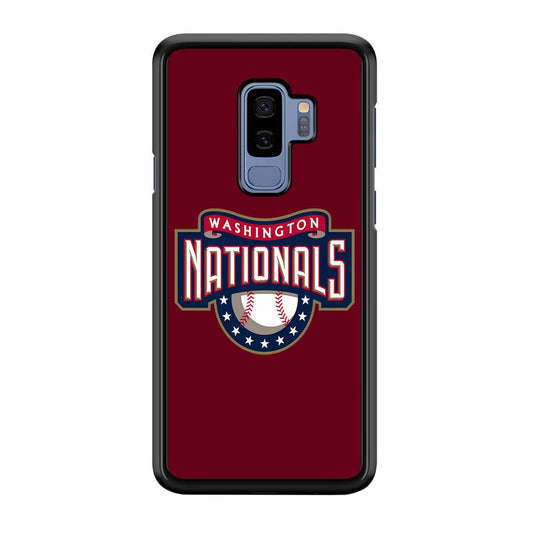 Baseball Washington Nationals MLB 002 Samsung Galaxy S9 Plus Case-Plastic / Full Wrap (3D Case)-Xtracase