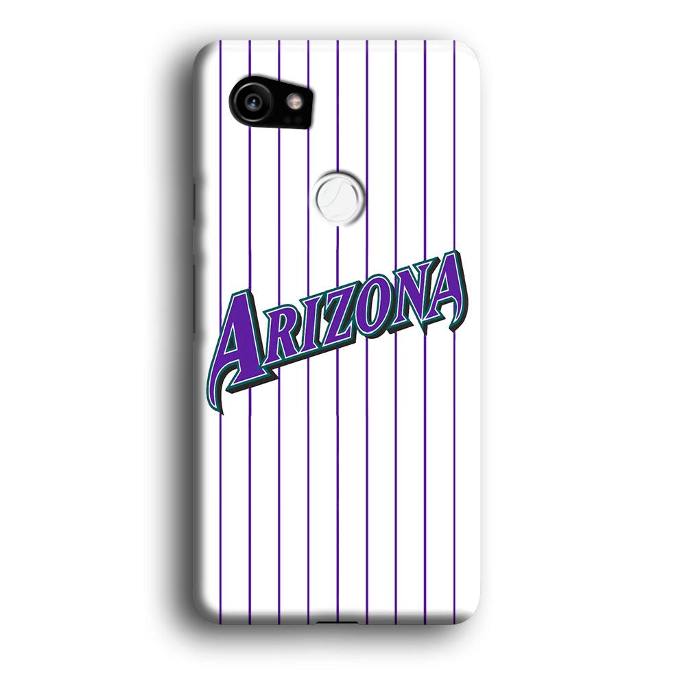 Baseball Arizona Diamondbacks MLB 001 Google Pixel 2 XL 3D Case-Xtracase