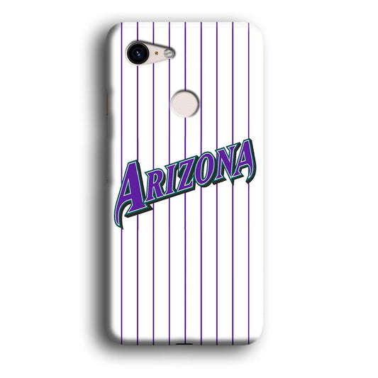 Baseball Arizona Diamondbacks MLB 001 Google Pixel 3 3D Case-Xtracase