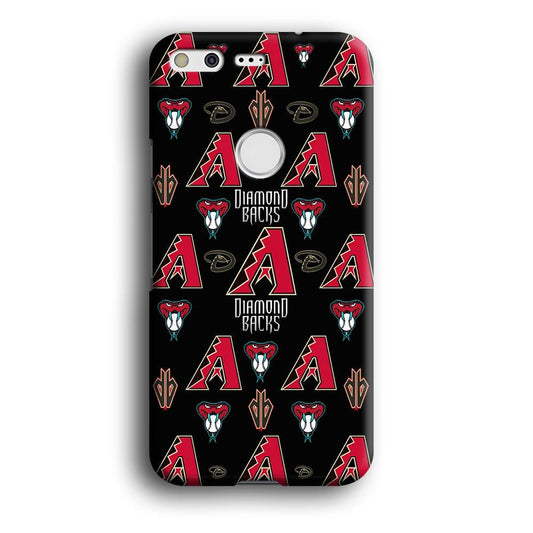 Baseball Arizona Diamondbacks MLB 002 Google Pixel XL 3D Case-Xtracase