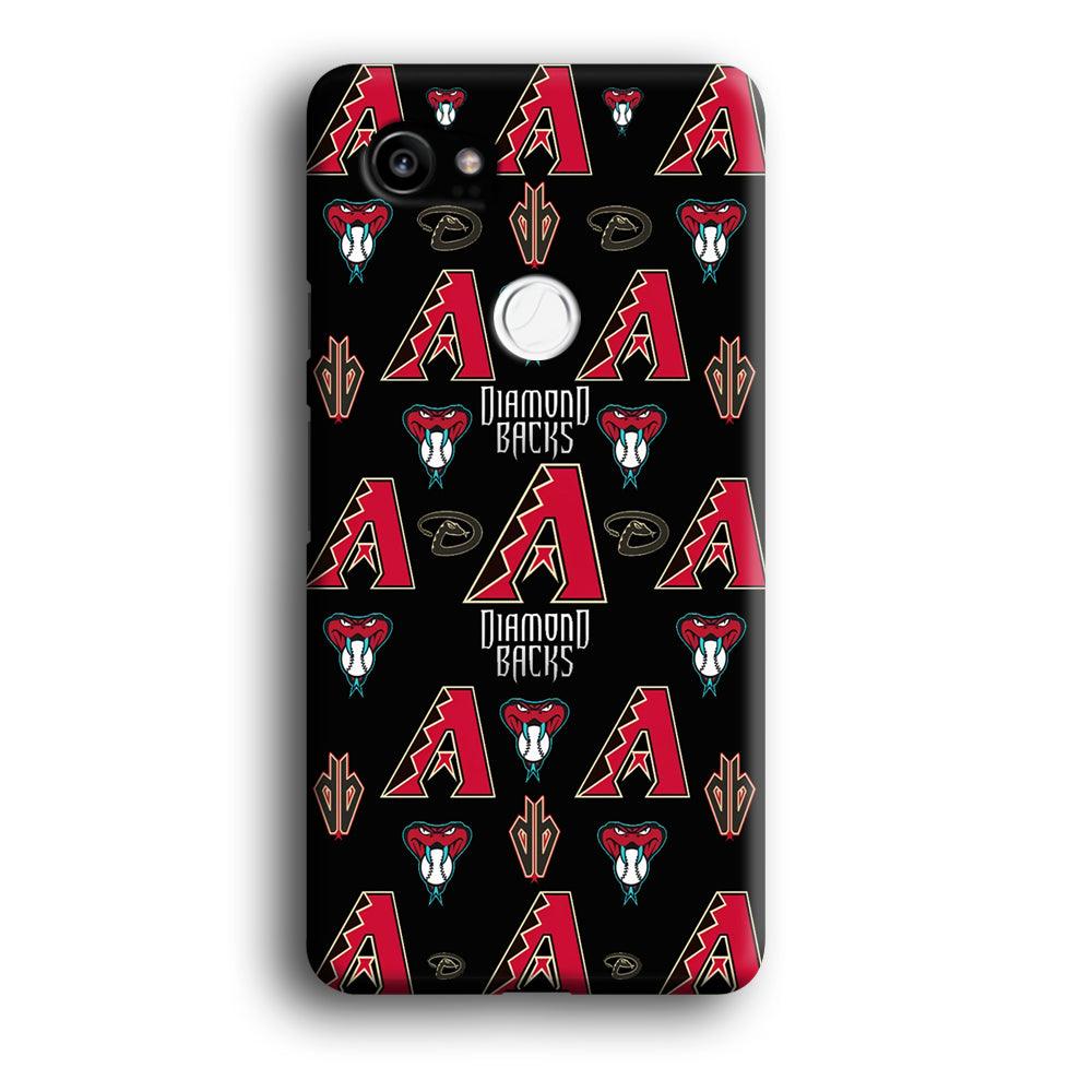 Baseball Arizona Diamondbacks MLB 002 Google Pixel 2 XL 3D Case-Xtracase