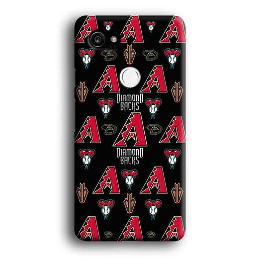 Baseball Arizona Diamondbacks MLB 002 Google Pixel 2 XL 3D Case-Xtracase
