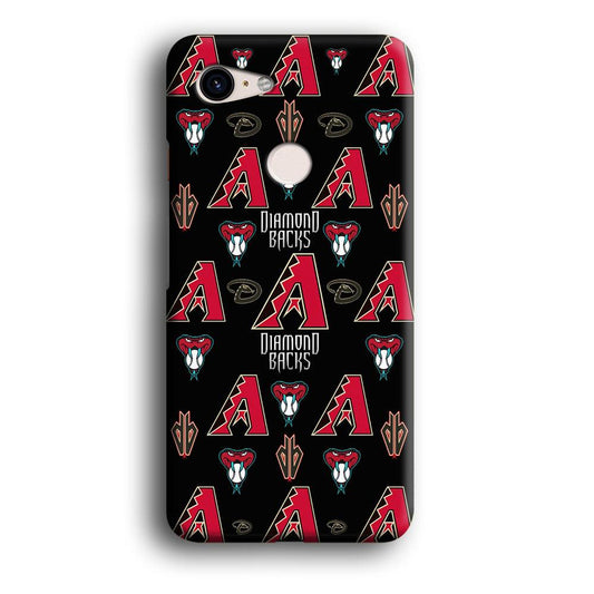 Baseball Arizona Diamondbacks MLB 002 Google Pixel 3 XL 3D Case-Xtracase