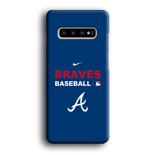 Baseball Atlanta Braves MLB 001 Samsung Galaxy S10 Case