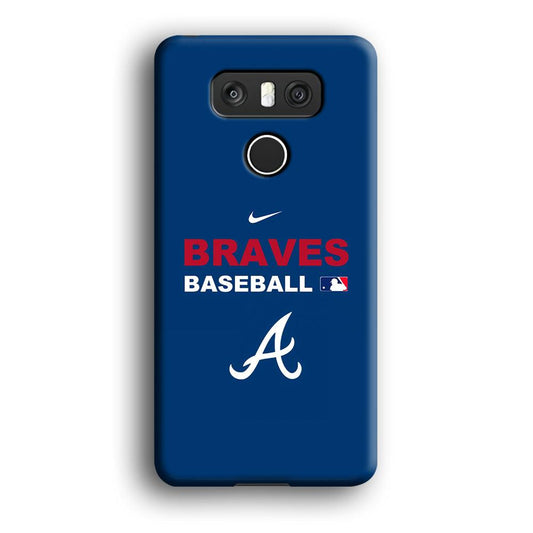 Baseball Atlanta Braves MLB 001 LG G6 3D Case-Xtracase