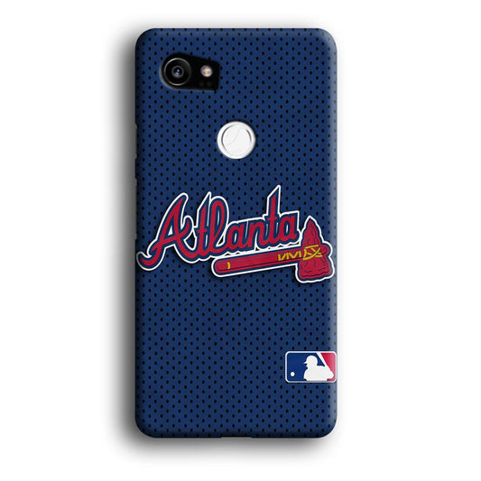 Baseball Atlanta Braves MLB 002 Google Pixel 2 XL 3D Case-Xtracase