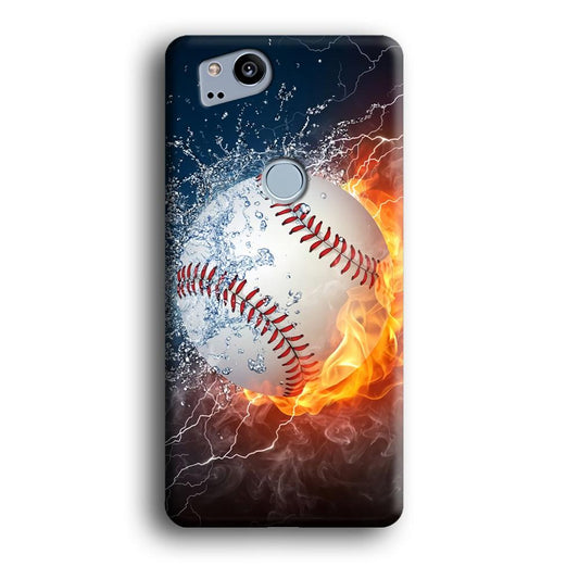 Baseball Ball Cool Art Google Pixel 2 XL 3D Case-Xtracase