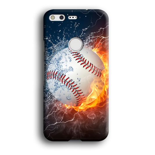 Baseball Ball Cool Art Google Pixel XL 3D Case
