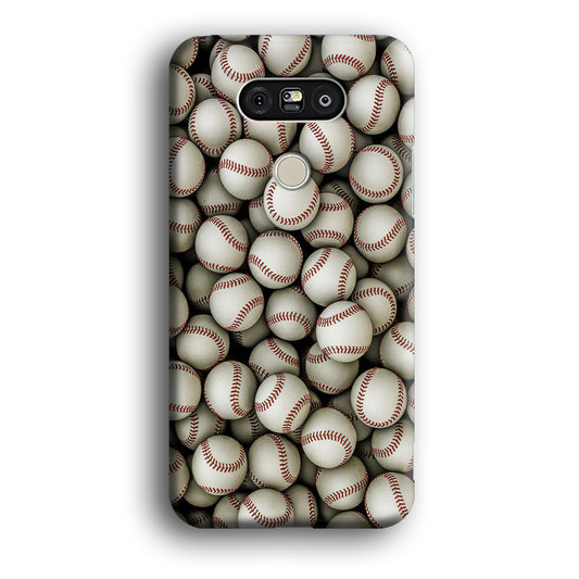 Baseball Ball Pattern LG G5 3D Case