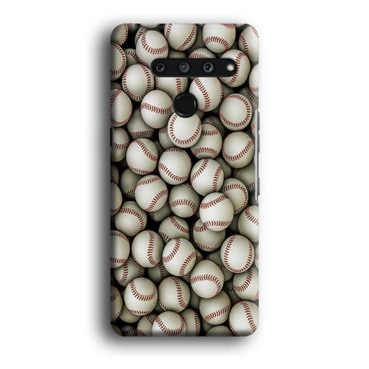 Baseball Ball Pattern LG V50 3D Case-Xtracase
