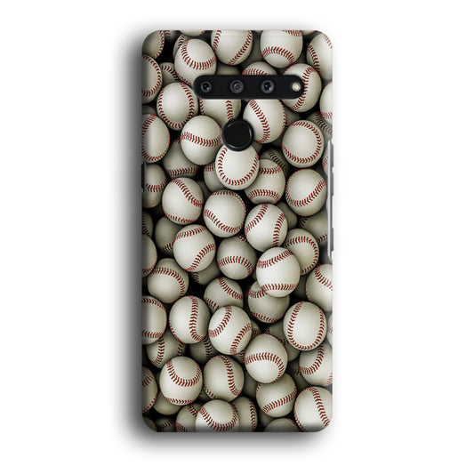 Baseball Ball Pattern LG V50 3D Case