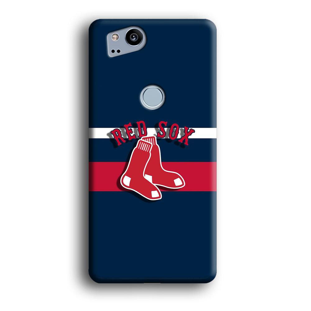 Baseball Boston Red Sox MLB 001 Google Pixel 2 3D Case-Xtracase