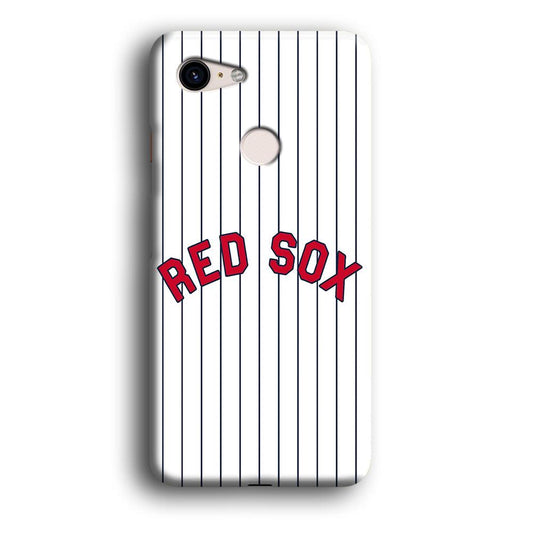 Baseball Boston Red Sox MLB 002 Google Pixel 3 3D Case-Xtracase
