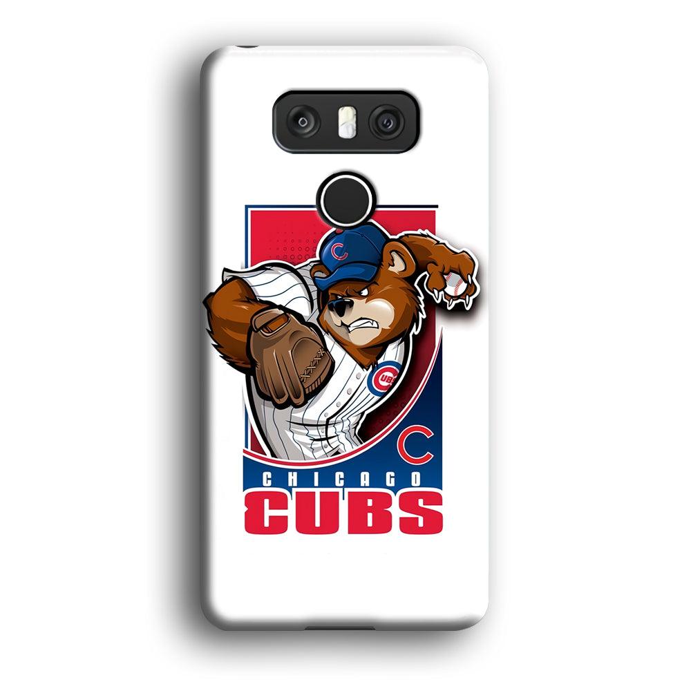 Baseball Chicago Cubs MLB 001 LG G6 3D Case-Xtracase
