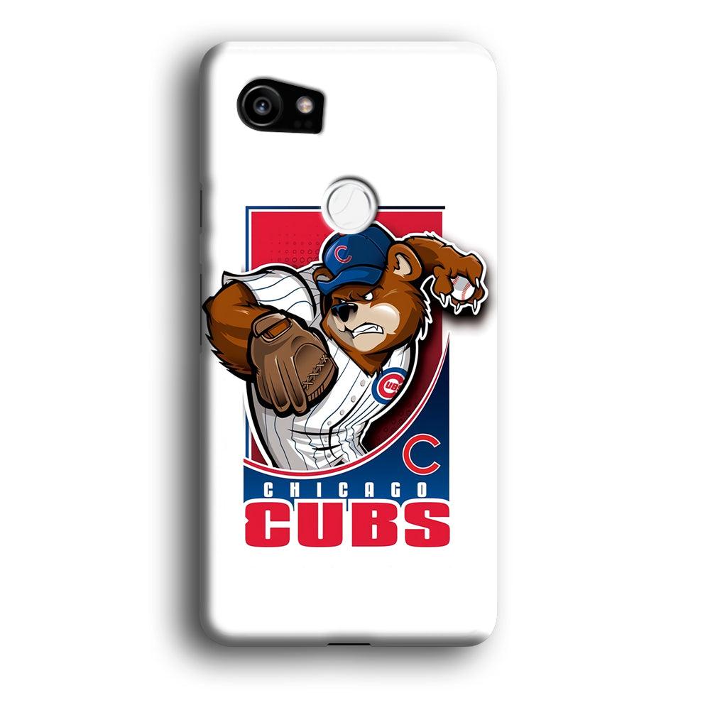 Baseball Chicago Cubs MLB 001 Google Pixel 2 XL 3D Case-Xtracase