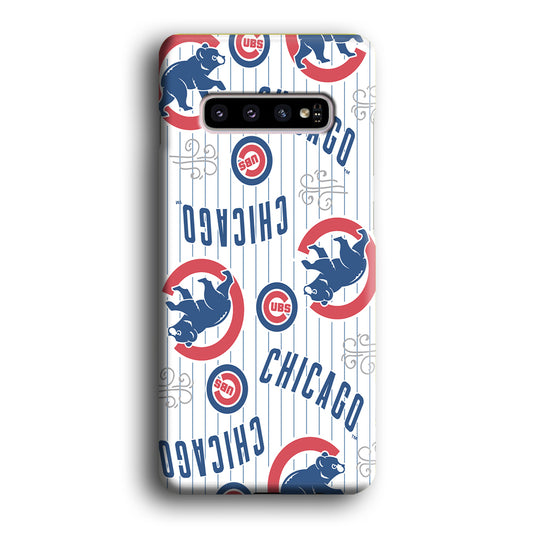 Baseball Chicago Cubs MLB 002 Samsung Galaxy S10 Case