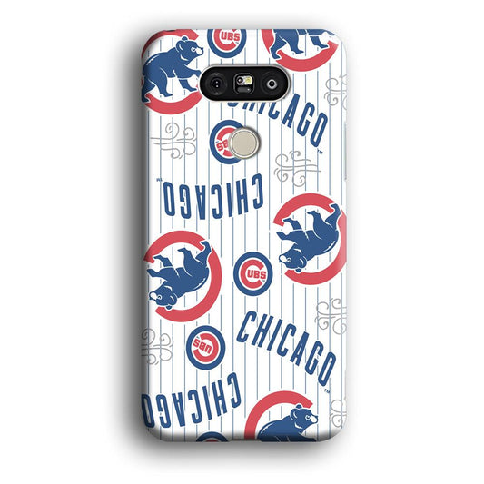 Baseball Chicago Cubs MLB 002 LG G5 3D Case-Xtracase