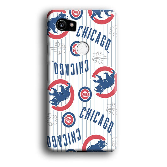 Baseball Chicago Cubs MLB 002 Google Pixel 2 XL 3D Case-Xtracase