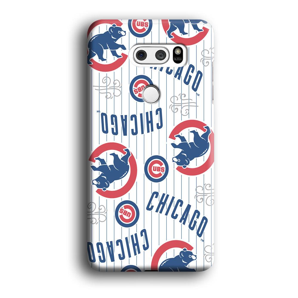 Baseball Chicago Cubs MLB 002 LG V30 3D Case-Xtracase