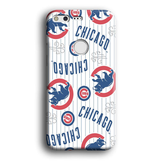 Baseball Chicago Cubs MLB 002 Google Pixel XL 3D Case-Xtracase