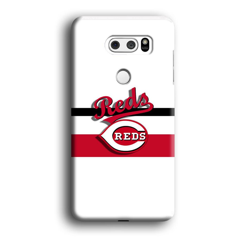 Baseball Cincinnati Reds MLB 001 LG V30 3D Case-Xtracase
