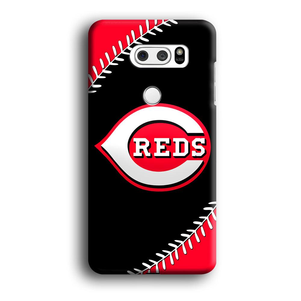 Baseball Cincinnati Reds MLB 002 LG V30 3D Case-Xtracase
