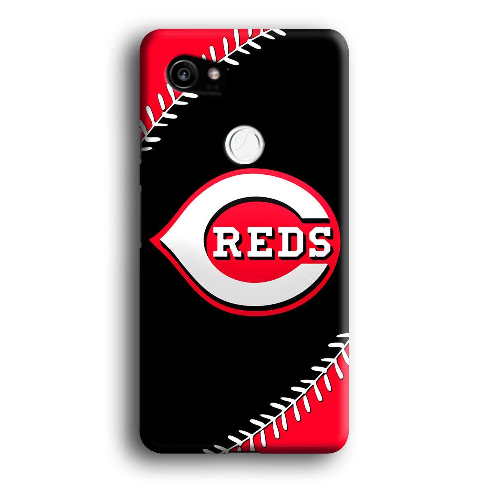 Baseball Cincinnati Reds MLB 002 Google Pixel 2 XL 3D Case-Xtracase