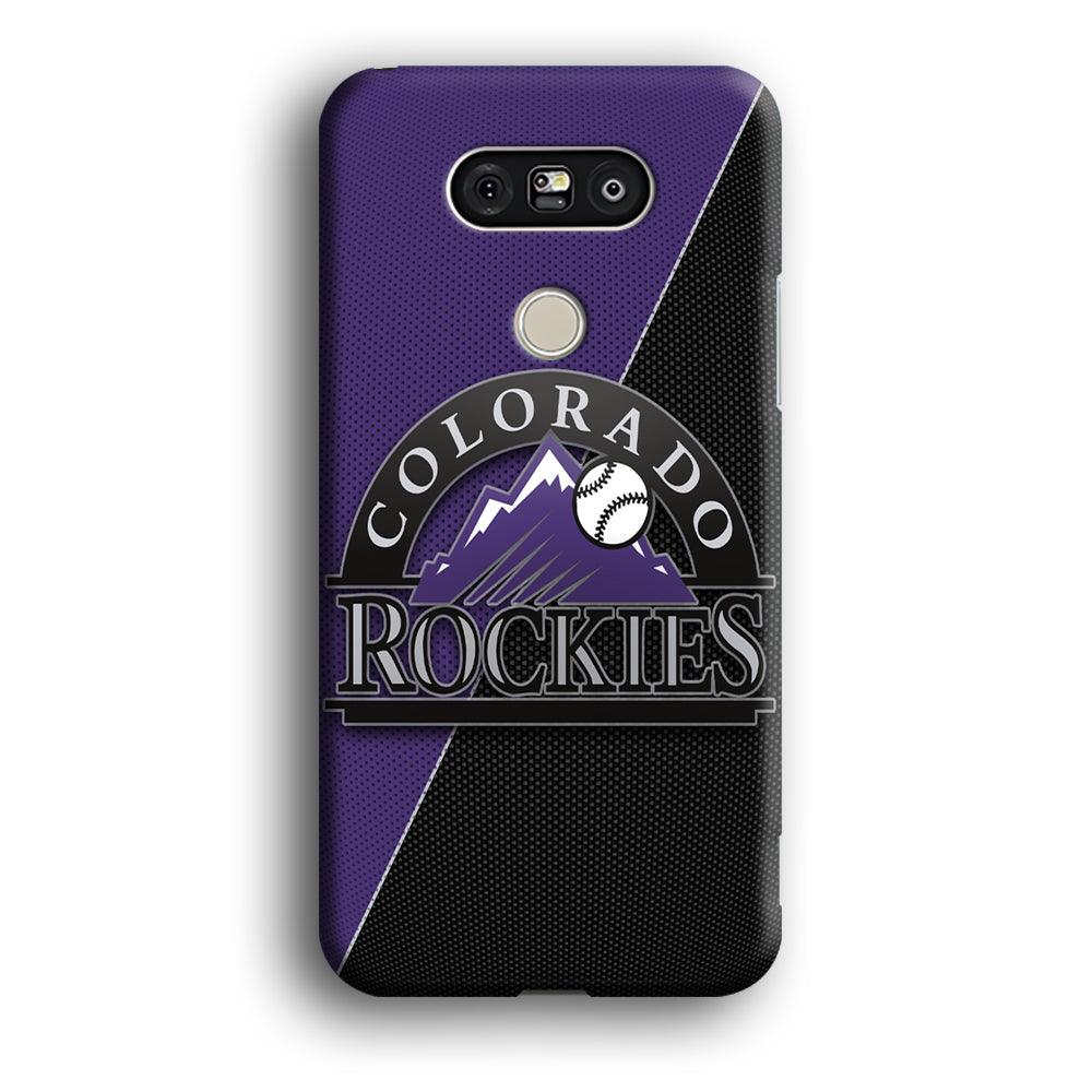Baseball Colorado Rockies MLB 001 LG G5 3D Case-Xtracase