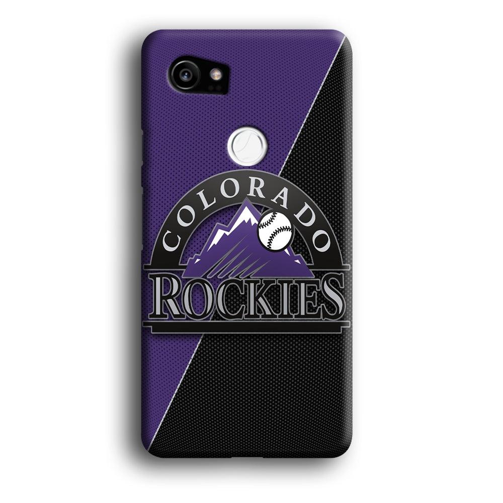 Baseball Colorado Rockies MLB 001 Google Pixel 2 XL 3D Case-Xtracase