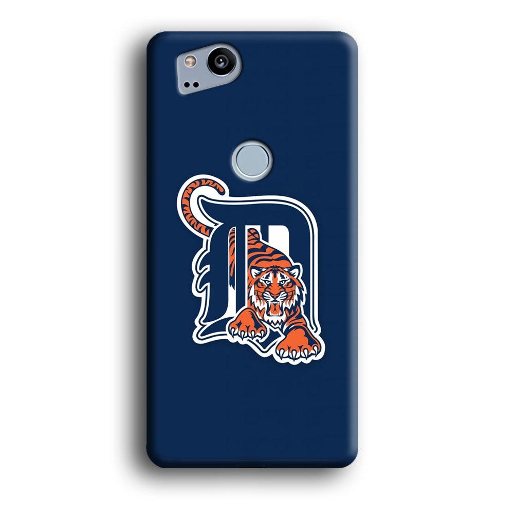 Baseball Detroit Tigers MLB 001 Google Pixel 2 3D Case-Xtracase