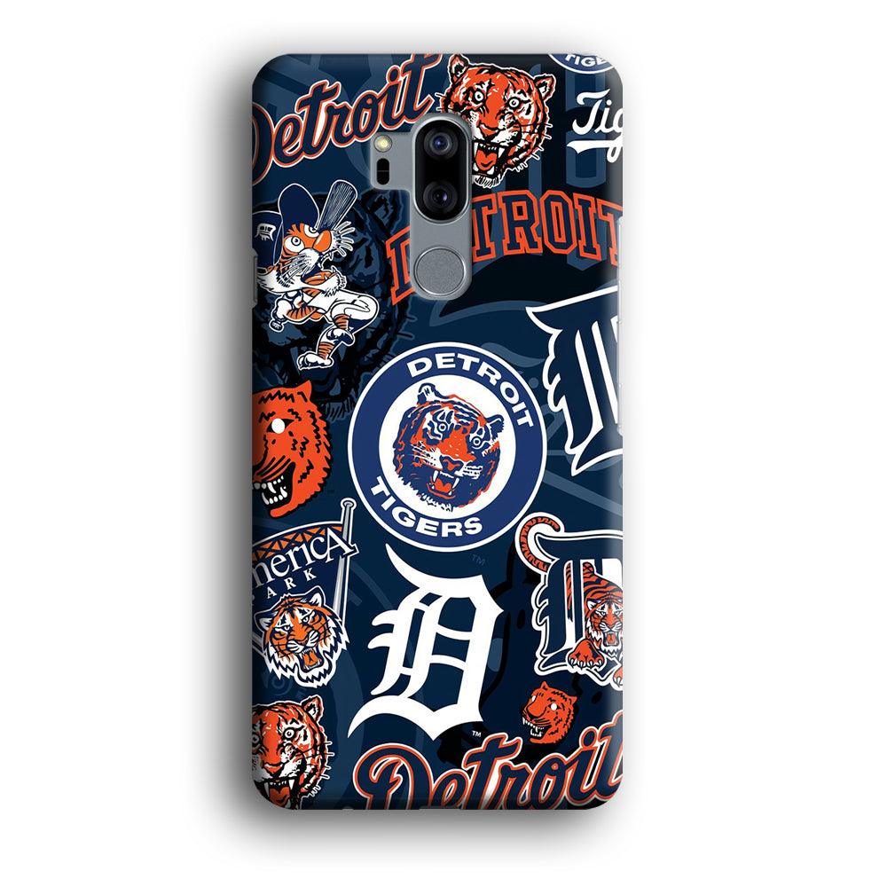Baseball Detroit Tigers MLB 002 LG G7 ThinQ 3D Case-Xtracase