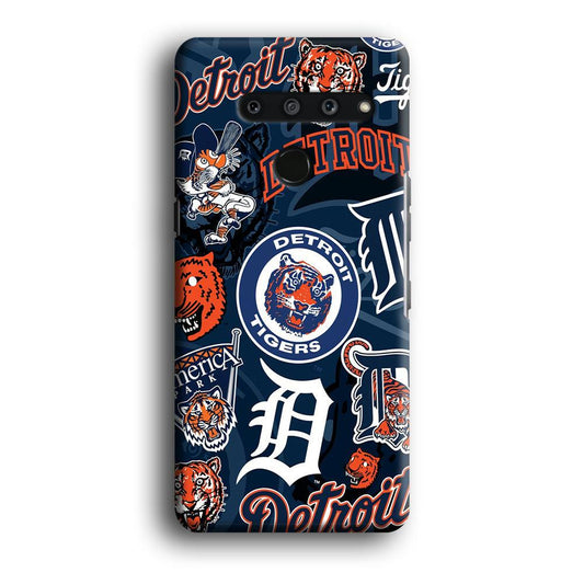 Baseball Detroit Tigers MLB 002 LG V50 3D Case-Xtracase