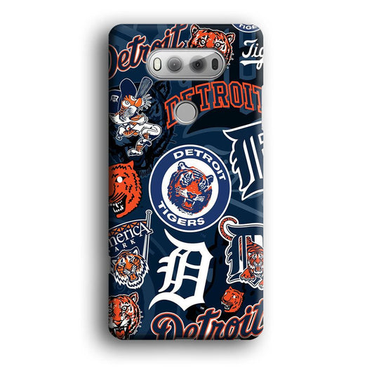 Baseball Detroit Tigers MLB 002 LG V20 3D Case-Xtracase