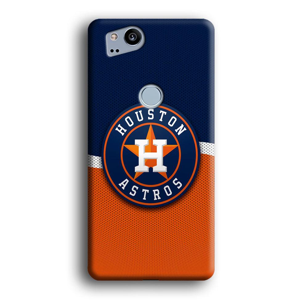 Baseball Houston Astros MLB 001 Google Pixel 2 3D Case-Xtracase