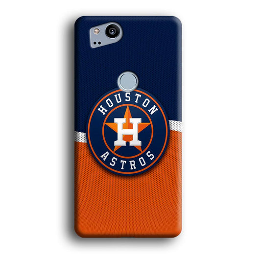 Baseball Houston Astros MLB 001 Google Pixel 2 3D Case-Xtracase