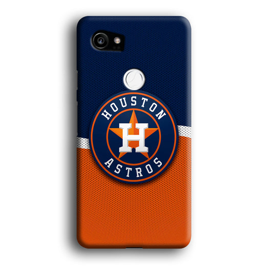 Baseball Houston Astros MLB 001 Google Pixel 2 XL 3D Case